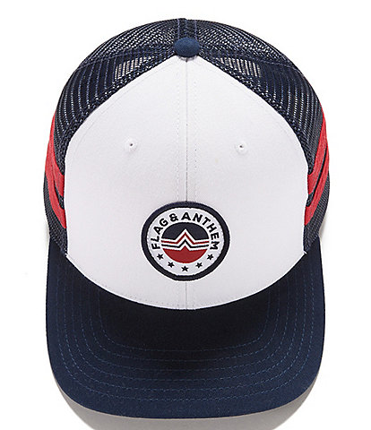 Flag and Anthem Logo Trucker Hat