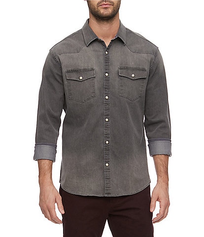 Long Sleeve Men's Casual Button-Up Shirts