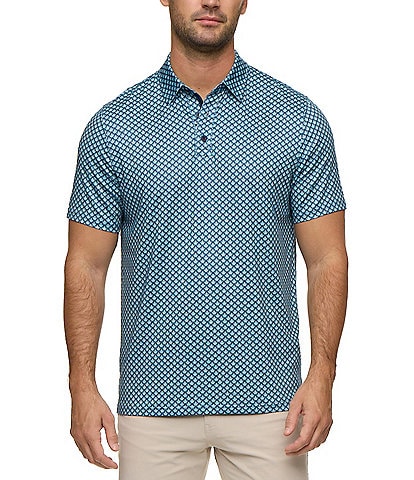Flag and Anthem MVP Fridley Agave Printed Short-Sleeve Polo Shirt