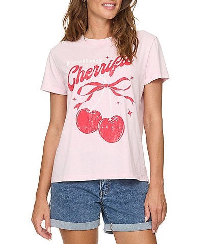 Flag and Anthem Short Sleeve Cherrific Tee