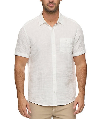 Flag and Anthem Short Sleeve Crewe Gauze Shirt