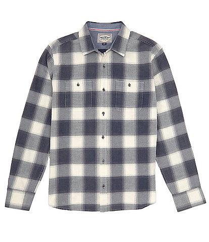 Flag and Anthem Vail Vintage Wash Long-Sleeve Plaid Woven Shirt