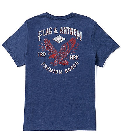 Flag and Anthem Vintage Eagle Short Sleeve Graphic T-Shirt