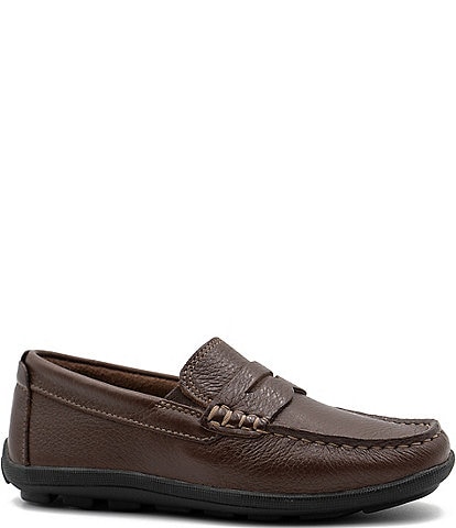Flag LTD. Boys' Turbo Leather Penny Driver Loafers (Youth)