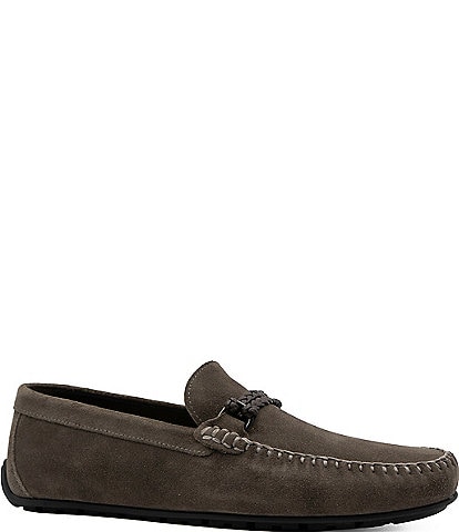 Flag LTD. Men's Mario Braid Bit Suede Loafer Drivers