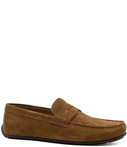 Flag LTD. Men's Mario Suede Driver Penny Loafers