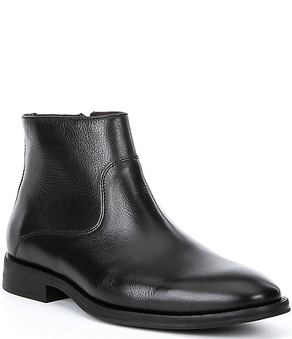 Flag LTD. Men's Monroe Leather Side Zip Dress Boots