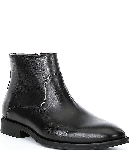 Flag LTD. Men's Monroe Leather Side Zip Dress Boots