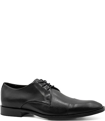 Flag LTD. Men's Nathan Leather Combination Cap Toe Dress Oxfords
