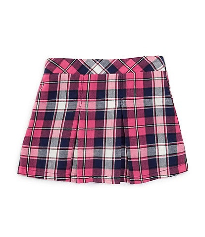 Flapdoodles Little Girls 2T-6X Plaid Pleated Skirt