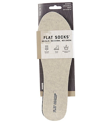Flat Socks Micro Wool Cushioned Liners