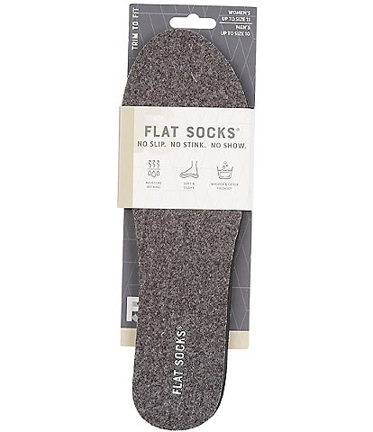 Flat Socks Micro Wool Cushioned Liners
