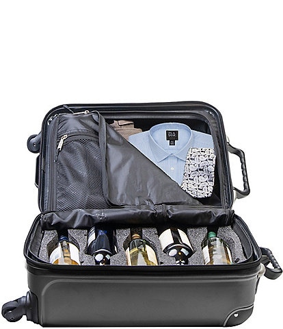 FlyWithWine VinGardeValise® Piccolo 5-Bottle Wine Suitcase