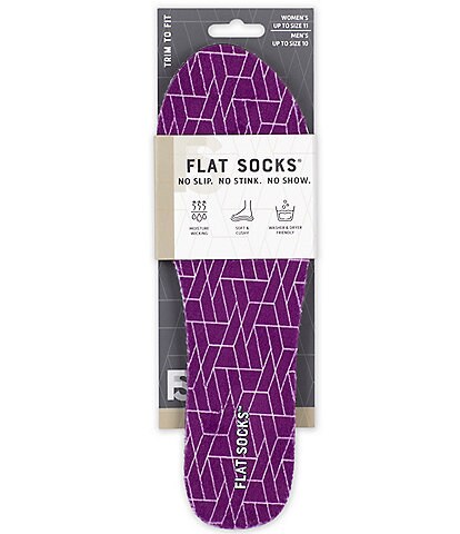 Flat Socks Cushioned Liners