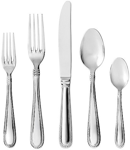 Fortessa Caviar 20-Piece Stainless Steel Flatware Set