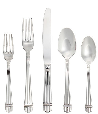 Fortessa Como 5-Piece Stainless Steel Flatware Set