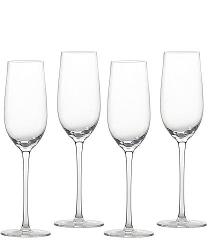Fortessa Gala Champagne Flute Glasses, Set of 4