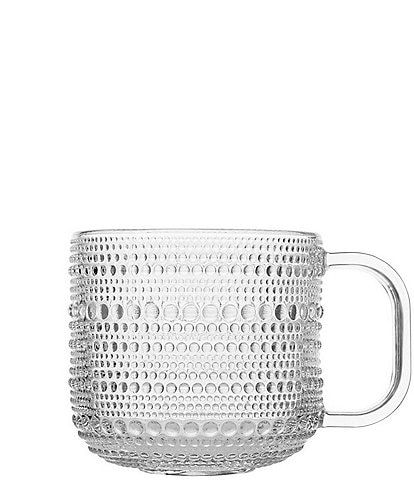 Fortessa Jupiter Glass Coffee Mugs, Set of 6