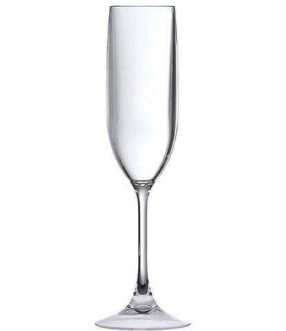 Fortessa Outside Champagne Flute Glasses, Set of 6