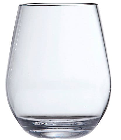 Fortessa Outside Stemless Red Wine Glass, Set of 6