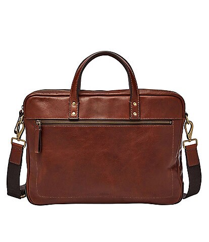 Fossil Haskell Leather Briefcase