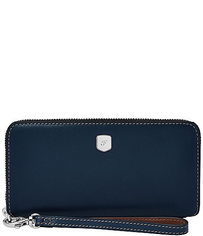 Fossil Lennox Zip Continental Wristlet Wallet