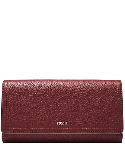 Fossil Logan RFID Leather Flap Wallet