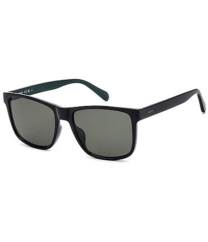 Fossil Men's FOS3187 57mm Rectangle Sunglasses