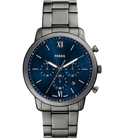 Fossil Men's Neutra Chronograph Stainless Steel Bracelet Watch