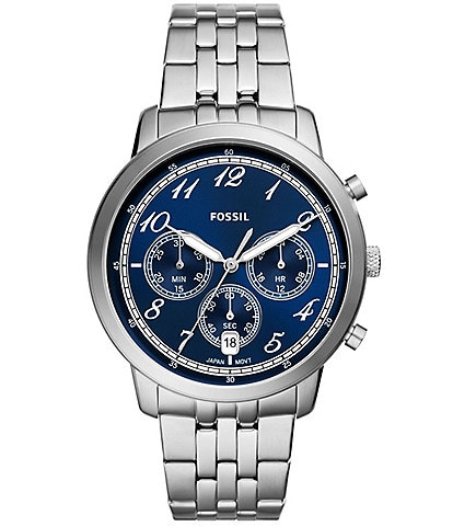Fossil Men's Neutra Chronograph Stainless Steel Bracelet Watch