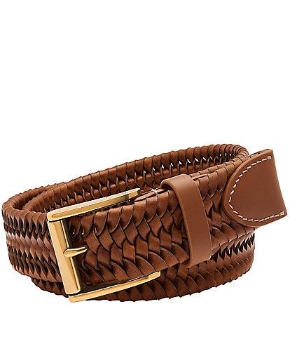 Fossil Rhett Stretch Braided Dress Belt