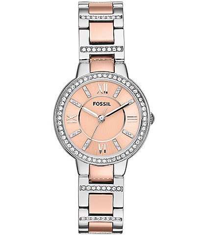 Fossil Virginia Two-Tone Watch