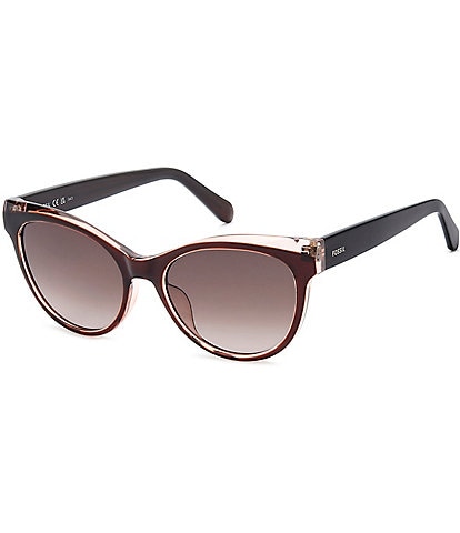 Fossil Women's FOS 3172/S 53mm Cat Eye Sunglasses