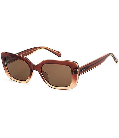 Fossil Women's FOS 3181/S 56mm Rectangle Sunglasses