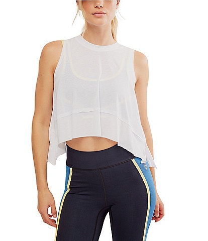 FP Movement Crew Neckline Curved Hem Tempo Tank