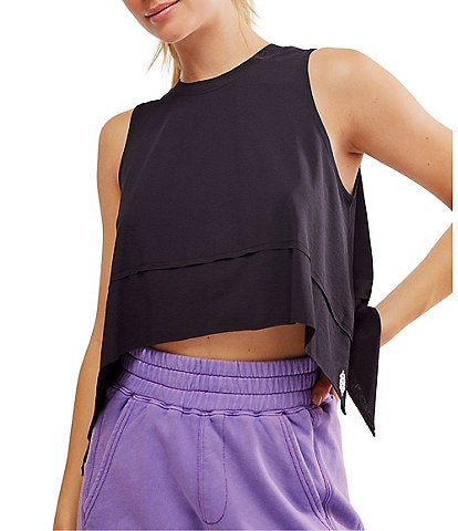FP Movement Crew Neckline Curved Hem Tempo Tank