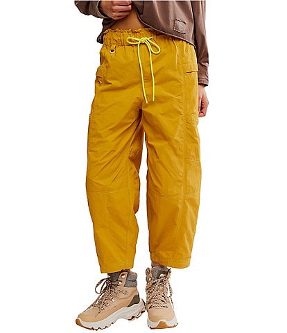 FP Movement In The Wild Paper Bag Waist Water-Resistant Wide Barrel Leg Pants
