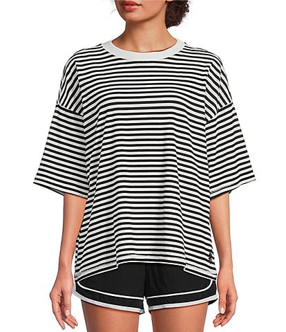 FP Movement Stripe Tackle Crew Neck Short Sleeve Tee