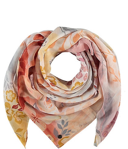 Fraas Butterfly Garden Square Scarf