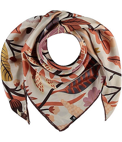 Fraas Ornamental Floral Square Scarf