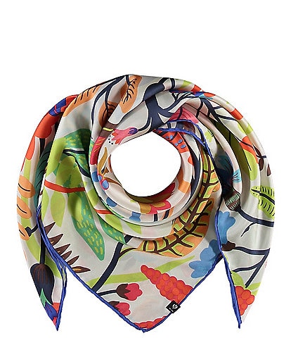 Fraas Ornamental Floral Square Scarf