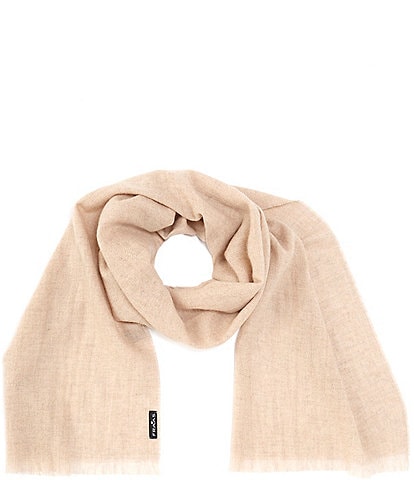 Fraas Solid Cashmere Muffler Scarf