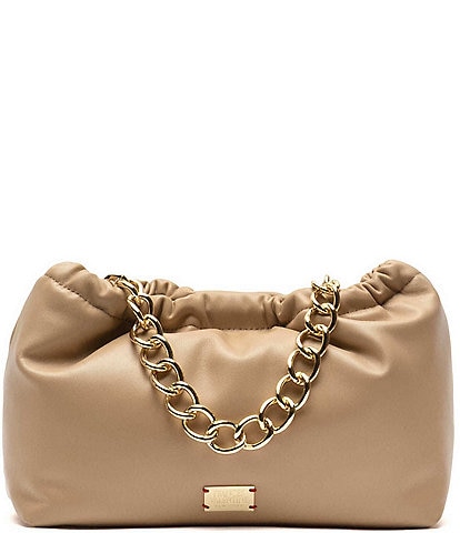 FRANCES VALENTINE Bici Leather Chain Shoulder Bag