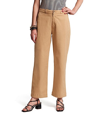 FRANCES VALENTINE Coleman Denim Relaxed Cuffed Pants