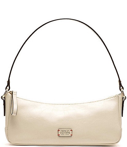 FRANCES VALENTINE Mia Leather East-West Shoulder Bag