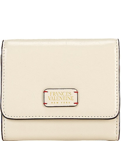 FRANCES VALENTINE Perfect Crinkle Leather Wallet