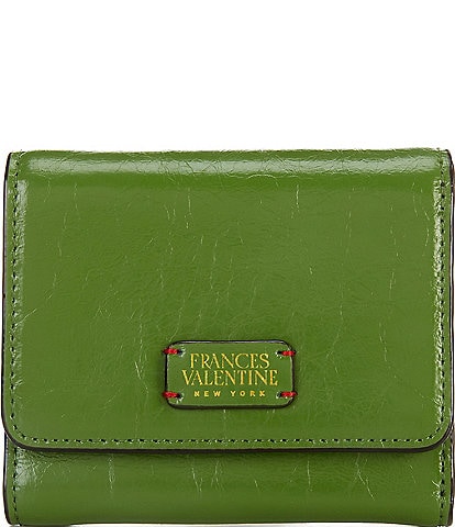 FRANCES VALENTINE Perfect Crinkle Leather Wallet