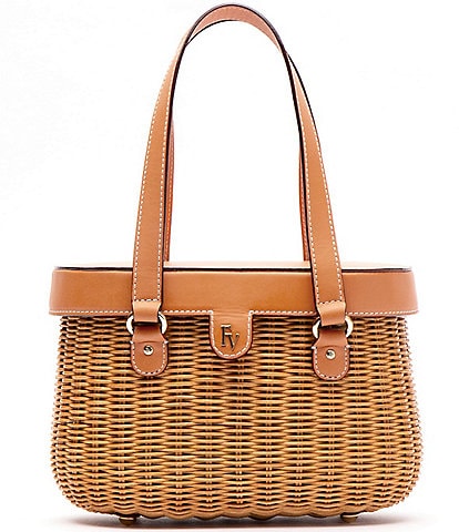 Frances Valentine Willow Basket Wicker