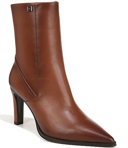 Franco Sarto Appia Burnished Leather Booties