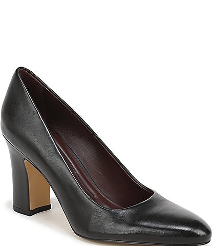 Franco Sarto Flexa Junia Leather Pointed Toe Pumps